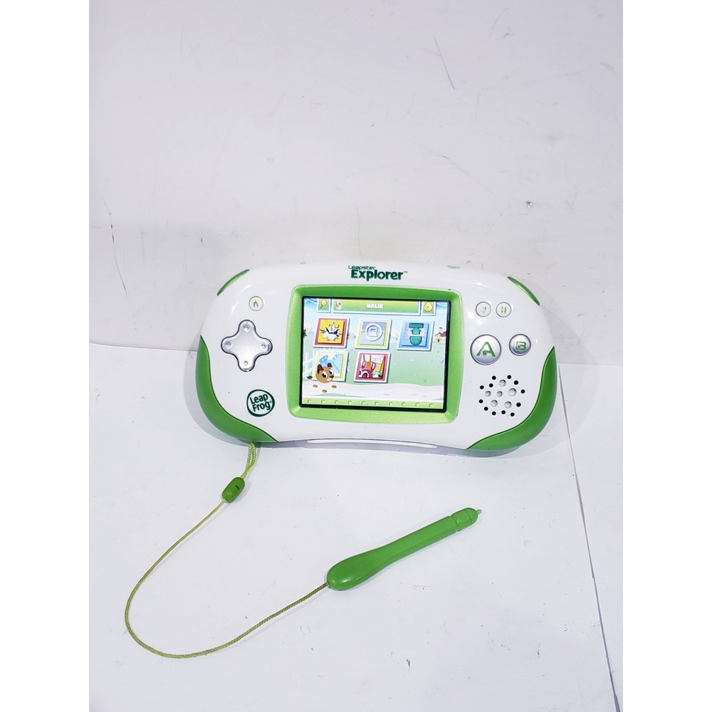 Leapfrog Leapster Explorer 39100 Learning Handheld System With Game - Working